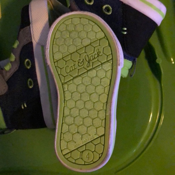 Cat & Jack Tilman baby boy high tops NWT - Picture 4 of 5
